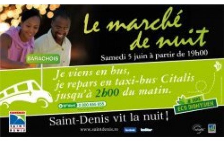 Démonstration au marché de nuit du samedi 5 juin